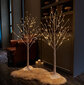 LED puu Kask, 150 cm hind ja info | Jõulukaunistused | hansapost.ee