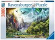 Pusle Ravensburger Dragon, 3000 tk. цена и информация | Pusled lastele ja täiskasvanutele | hansapost.ee
