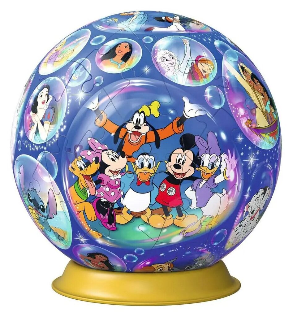 Pusle 3D Ravensburger Disney, 72 tk. hind ja info | Pusled lastele ja täiskasvanutele | hansapost.ee