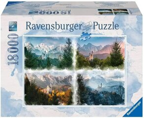 Puzzle Ravensburger Neuschwansteini loss, 18000 tk. hind ja info | Ravensburger Lastekaubad ja beebikaubad | hansapost.ee