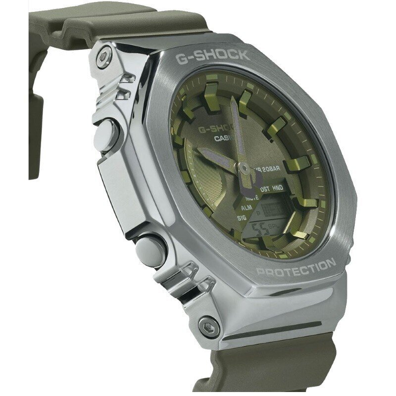 Casio G-shock G ORIGINAL GM-S2100-3AER METAL COVERED GM-S2100-3AER цена и информация | Käekellad naistele | hansapost.ee