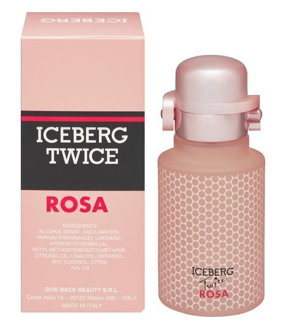 Tualettvesi Twice Rosa EDT naistele, 75 ml цена и информация | Parfüümid naistele | hansapost.ee