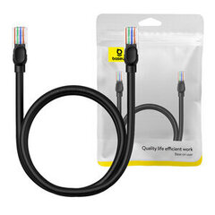 Сетевой кабель Baseus Ethernet CAT5, 1 м (черный) цена и информация | Baseus Бытовая техника и электроника | hansapost.ee