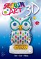 Loominguline komplekt 3D figuur Sequin Owl hind ja info | Arendavad laste mänguasjad | hansapost.ee