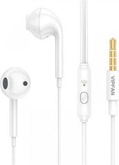 Vipfan M15 wired in-ear headphones, 3.5mm jack, 1m (white) hind ja info | Kõrvaklapid | hansapost.ee