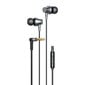 Kõrvaklapid Vipfan M17 wired in-ear headphones, 3.5mm jack (black) цена и информация | Kõrvaklapid | hansapost.ee