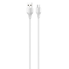 Кабель USB-USB-C LDNIO LS540, 2.4 А, 0.2 м (белый) цена и информация | Borofone 43757-uniw | hansapost.ee