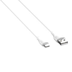 Кабель USB на USB-C LDNIO LS552, 2.1А, 2 м (белый) цена и информация | Borofone 43757-uniw | hansapost.ee