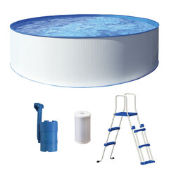Crete Pool Round Ø350 x 90 см, белый цена и информация | Бассейны | hansapost.ee