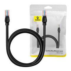 Сетевой кабель Baseus Ethernet CAT5, 1,5 м (черный) цена и информация | Кабели и провода | hansapost.ee