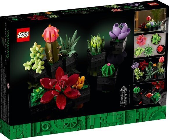 10309 LEGO® Sukkulendid цена и информация | Klotsid ja konstruktorid | hansapost.ee