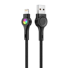 Vipfani USB-Lightning kaabel Colorful X08, 3A, 1,2m, must цена и информация | VIPFAN Мобильные телефоны, Фото и Видео | hansapost.ee