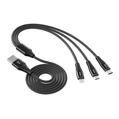 Кабель Vipfan L06 USB-C mini jack 3.5 мм AUX, 1 м цена и информация | Кабели для телефонов | hansapost.ee