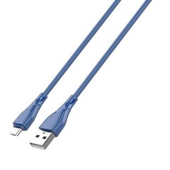 Кабель LDNIO LS612 USB — Micro USB 2 м, 30 Вт (синий) цена и информация | Кабели для телефонов | hansapost.ee