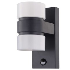 Välisvalgusti 425200 Eglo Outdoor Led Sensor Wall Light "Atollari", 2 x 6 W, Anthracite hind ja info | Seinavalgustid | hansapost.ee