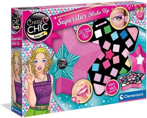 Палитра макияжа для девочки Clementoni Crazy Chic Star цена и информация | Clementoni Игрушки | hansapost.ee