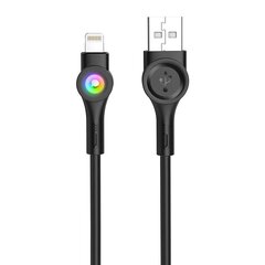 Foneng Кабель Foneng X59 USB-USB-C, LED, 3A, 1м (черный) цена и информация | Borofone 43757-uniw | hansapost.ee