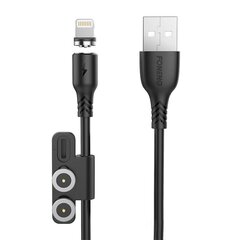 Foneng Кабель Foneng X62 Magnetic 3in1 USB to USB-C / Lightning / Micro USB, 2,4 А, 1 м (белый) цена и информация | Borofone 43757-uniw | hansapost.ee