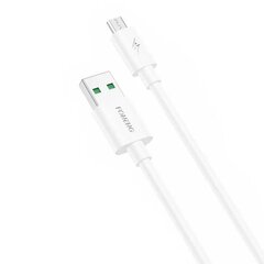 Foneng X67 USB to USB-C Cable, 5A, 1m (White) цена и информация | Borofone 43757-uniw | hansapost.ee