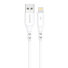 Foneng USB-кабель для Lightning Foneng X81, 2.1А, 1м (белый) цена и информация | Borofone 43757-uniw | hansapost.ee