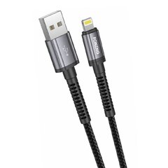 Foneng Кабель Foneng X83 USB-USB-C, 2,1 А, 1 м (черный) цена и информация | Borofone 43757-uniw | hansapost.ee
