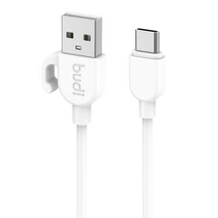 Кабель Budi USB-C 2.4А, 1 м цена и информация | Кабели для телефонов | hansapost.ee