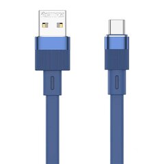 Cable USB-C Remax Flushing, 2.4A, 1m (blue) цена и информация | Кабели для телефонов | hansapost.ee