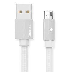 Cable USB Micro Remax Kerolla, 2m (white) цена и информация | Borofone 43757-uniw | hansapost.ee