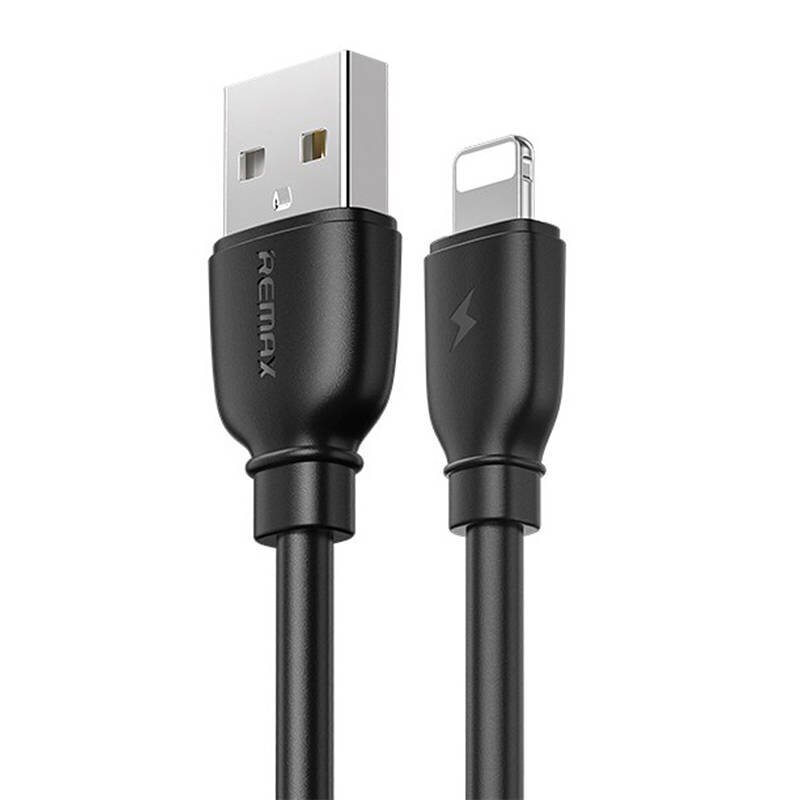 Kaabel Remax-RC-138I USB-Lightning, 1 m. must цена и информация | Mobiiltelefonide kaablid | hansapost.ee
