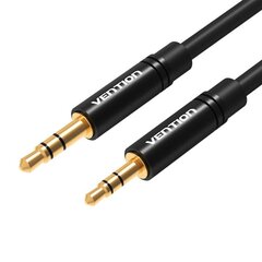 Кабель Vention BALBH mini jack 3.5 мм — AUX 2.5 мм, 2.5 м (черный) цена и информация | Кабели для телефонов | hansapost.ee