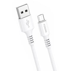 Кабель Foneng X85 3A USB-Micro USB, 1 м (белый) цена и информация | Borofone 43757-uniw | hansapost.ee