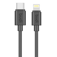 USB cable Budi 35W 1.2m (black) цена и информация | Borofone 43757-uniw | hansapost.ee