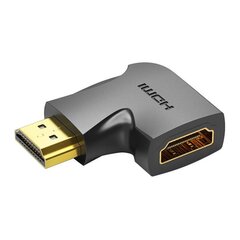 Угловой адаптер Vention AIOB0 HDMI, 4K 60 Гц (черный) цена и информация | Адаптеры, USB-разветвители | hansapost.ee
