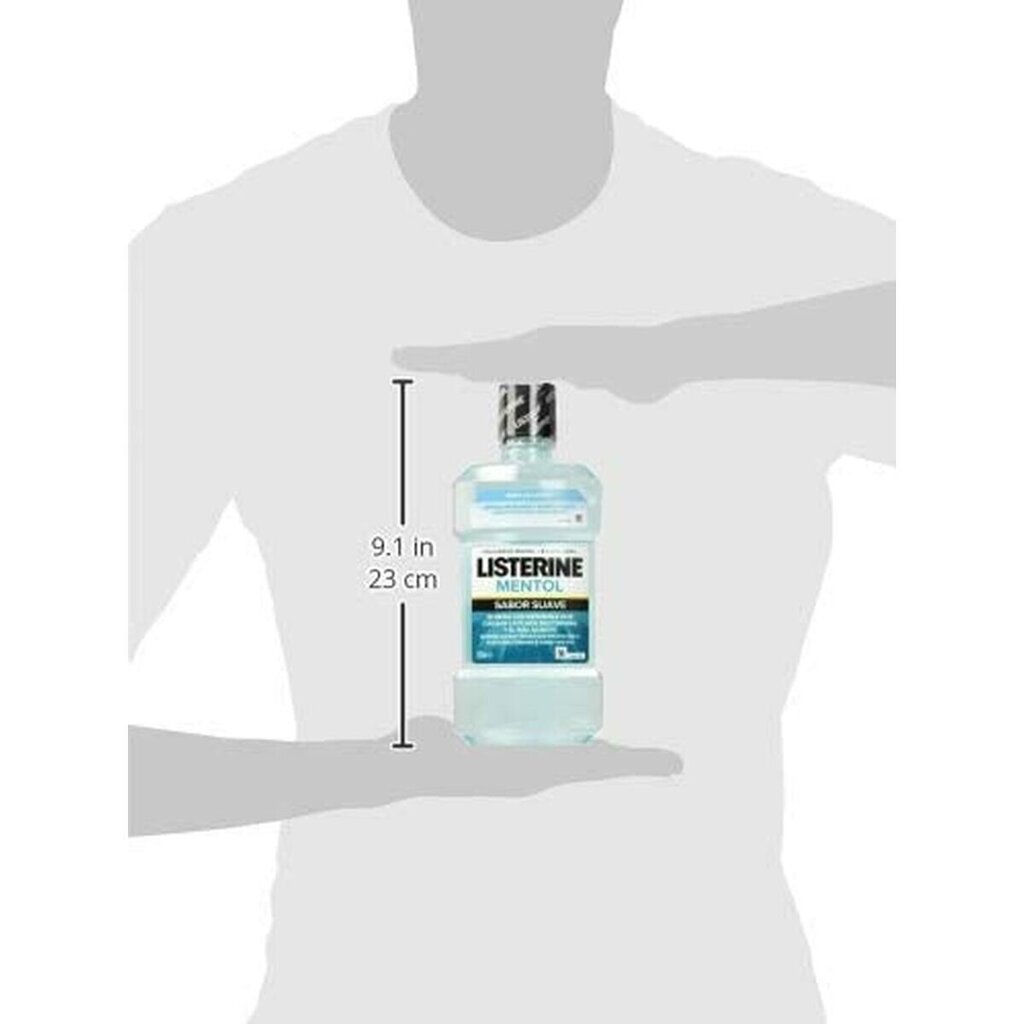 Suuvesi Listerine Cool Mint Zero Alcohol (500 ml) (Suuvesi) hind ja info | Hambaharjad, hampapastad ja suuloputusvedelikud | hansapost.ee