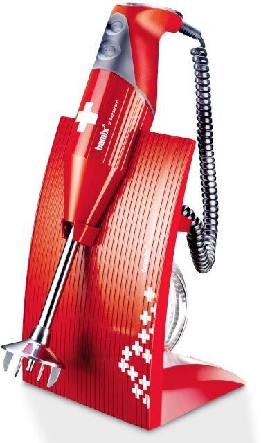 Saumikser Bamix BXM200SL.CH SwissLine M200 Hand Blender, punane цена и информация | Hakkijad, saumikserid | hansapost.ee