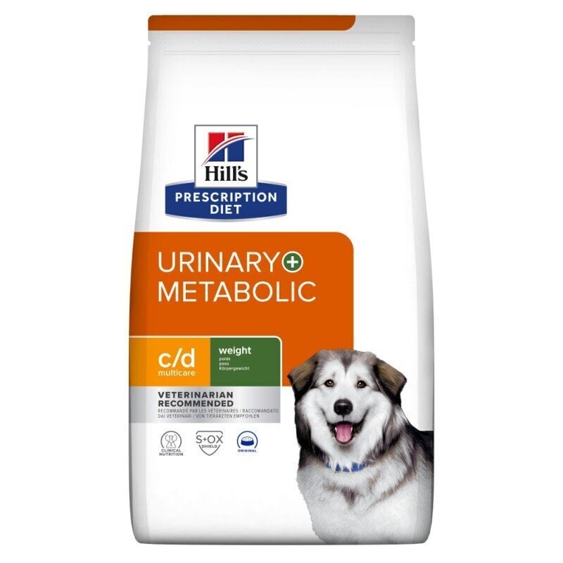 Hills Prescripition Diet Canine c/d Multiicare kanaga koertele, 12 kg hind ja info | Koerte kuivtoit ja krõbinad | hansapost.ee