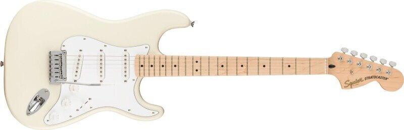 Elektrikitarr Squier Affinity Stratocaster Electric Guitar, Olympic White hind ja info | Kitarrid | hansapost.ee