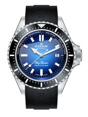 Meeste käekell Edox Skydiver Neptunian Limited Edition, 80120 3NCA BUIDN hind ja info | Käekellad meestele | hansapost.ee