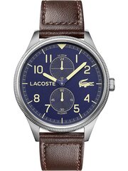 Meeste käekell Lacoste 2011040 Continental 44 mm 5ATM hind ja info | Käekellad meestele | hansapost.ee