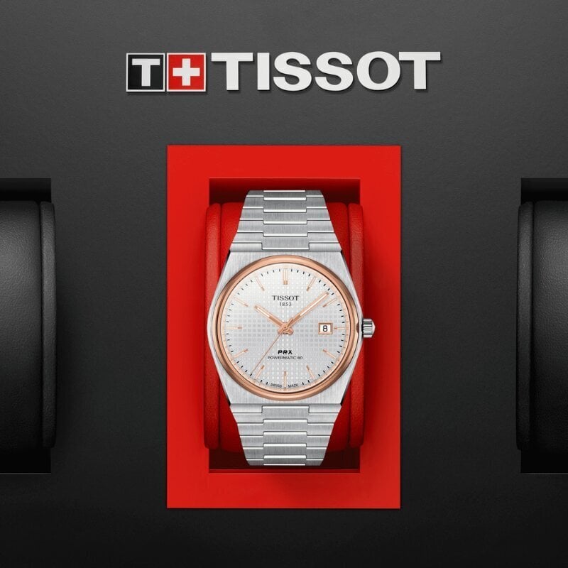 Meeste käekell Tissot PRX Powermatic 80 T137.407.21.031.00 hind ja info | Käekellad meestele | hansapost.ee