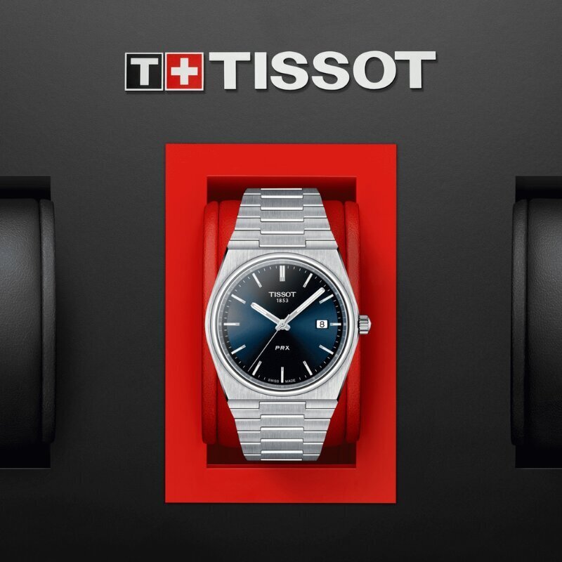 Meeste käekell Tissot PRX T137.410.11.041.00 hind ja info | Käekellad meestele | hansapost.ee