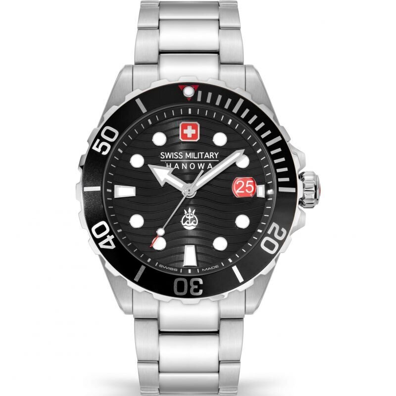 Meeste käekell Swiss Military Offshore Diver II SMWGH2200301 hind ja info | Käekellad meestele | hansapost.ee