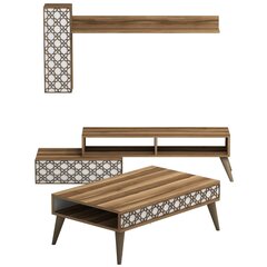 Комплект мебели для гостиной Kalune Design 845(XVIII), коричневый цена и информация | Секции | hansapost.ee