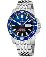 Мужские часы Festina Diver Professional Stainless Steel Blue цена и информация | Мужские часы | hansapost.ee