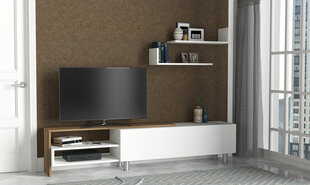 Комплект мебели для гостиной Kalune Design 745(XVI), белый/коричневый цена и информация | Секции | hansapost.ee
