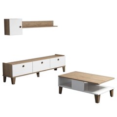 Комплект мебели для гостиной Kalune Design Sumer G5020, коричневый/белый цена и информация | Секции | hansapost.ee