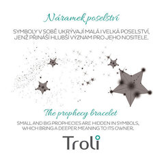 Troli Браслет на шнурке с розовым/стальным кольцом цена и информация | Troli Для женщин | hansapost.ee