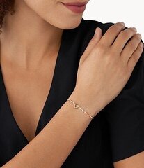 Emporio Armani Нежный бронзовый браслет с кристаллами EGS2966221 цена и информация | Женские браслеты | hansapost.ee