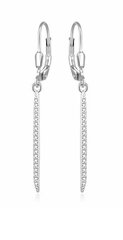 Beneto Модные серебряные серьги с цепочками AGUC1075L цена и информация | Серьги Skagen  | hansapost.ee