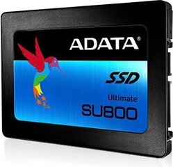 ADATA 512GB 2,5" SATA SSD Ultimate SU800 цена и информация | Внутренние жёсткие диски (HDD, SSD, Hybrid) | hansapost.ee